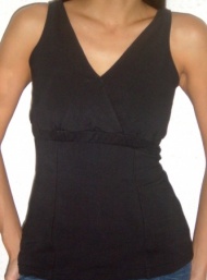 Body tank maternity wear funky muma black