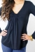 Flyn black top breastfeeding funky muma breastfeeding pregnancy maternity wear 
