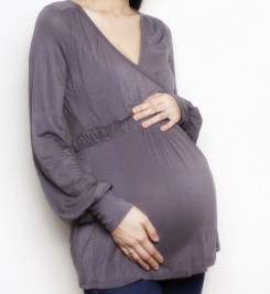 Bella steel top pregnant bamboo funky muma breastfeeding pregnancy maternity wear 
