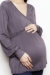 Bella steel top pregnant bamboo funky muma breastfeeding pregnancy maternity wear 