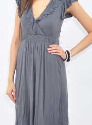 Kate dress maternity funky muma grey