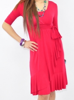 Evita scarlet nursing bamboo dress funky muma breastfeeding pregnancy maternity wear 