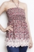 Sarah smocked tunic nursing funky muma breastfeeding pregnancy maternity wear 
