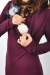 Leticia cowl dress funky muma maternity clothing