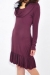 Leticia cowl dress funky muma maternity clothingii