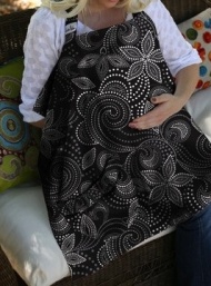 Hooter hider avignon 2 bamboo funky muma breastfeeding pregnancy maternity wear 