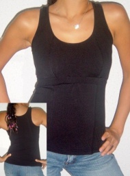 Body tank maternity wear funky muma blackii