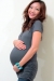 Diana top bamboo pregnant grey funky muma breastfeeding pregnancy maternity wear 