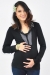 Knit contrast pregnant funky muma breastfeeding pregnancy maternity wear 
