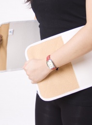 Belly band white bamboo funky muma breastfeeding pregnancy maternity wear