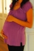 Shirred tunic orchid maternity wear funky muma pregnant