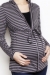 Hoodie black and white pregnant bamboo funky muma breastfeeding pregnancy maternity wear 