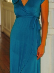 Elena tequila blue dress funky muma breastfeeding pregnancy maternity wear 