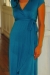 Elena tequila blue dress funky muma breastfeeding pregnancy maternity wear 