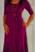 Evita wrap dress breastfeeding and maternity funky muma violett