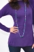 Turtle neck top aubergine nursing funky muma breastfeeding pregnancy maternity wear 