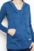Buttoned hoodie blue nursing funky muma breastfeeding pregnancy maternity wear