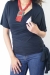 Geisha wrap maternity wear funky muma black breastfeeding