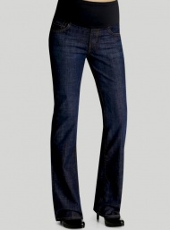 Maternity jeans straight leg dark denim 9916 3 funky muma breastfeeding pregnancy wear 