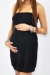 Tabitha maternity dress black funky muma